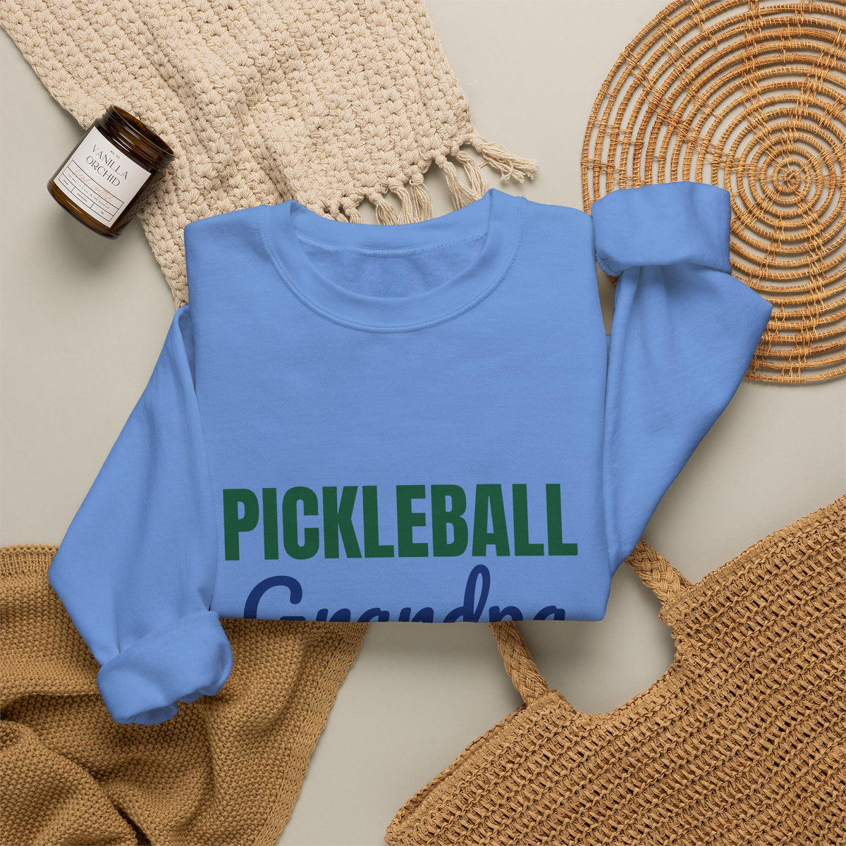 Pickleball Grandpa Dink Responsibly Sweatshirt, Pickleball Grandpa Crewneck