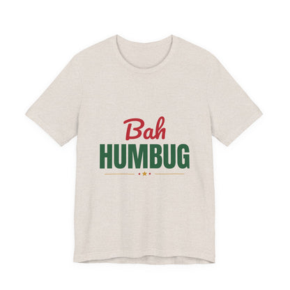 Bah Humbug Shirt, Funny Grumpy Christmas T-Shirt