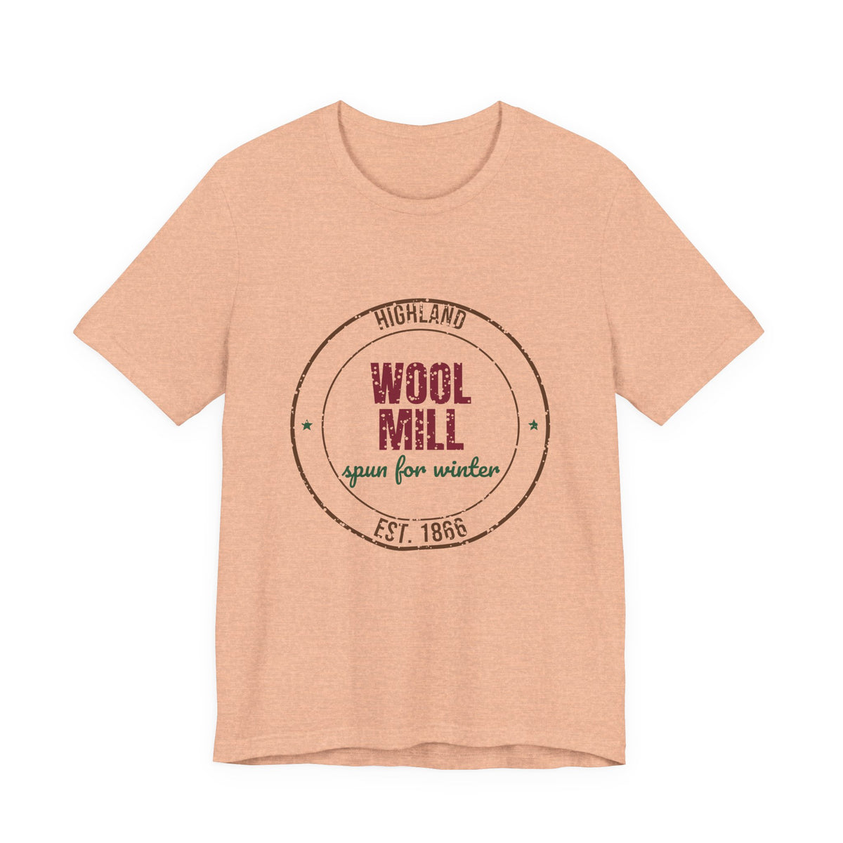 Highland Wool Mill Est. 1866 Shirt, Vintage Winter T-Shirt, Vintage Winter Gift