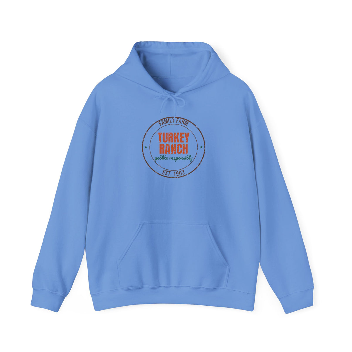 Family Farm Turkey Ranch Est. 1902 Hoodie, Vintage Thanksgiving Hoodie