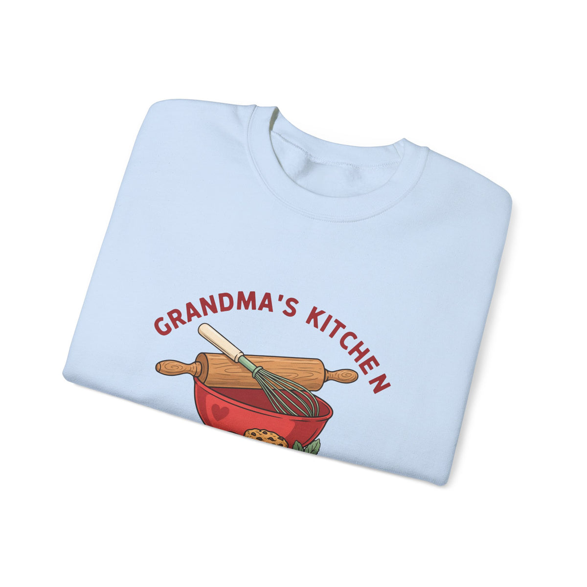 Grandma's Kitchen Love Served Daily Sweatshirt, Grandma Baking Crewneck, Gift for Grandma