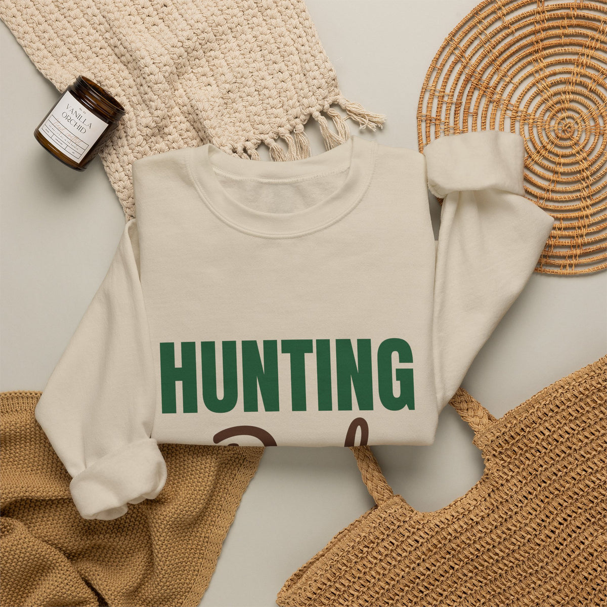 Hunting Dad Up Before the Sun Sweatshirt, Hunting Dad Crewneck
