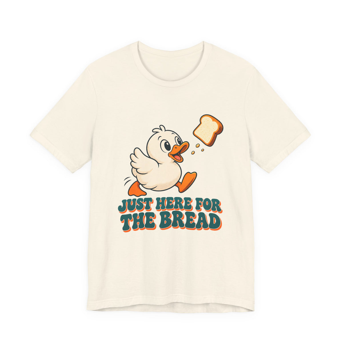 Just Here for the Bread Duck Shirt, Funny Duck T-Shirt, Funny Duck Gift