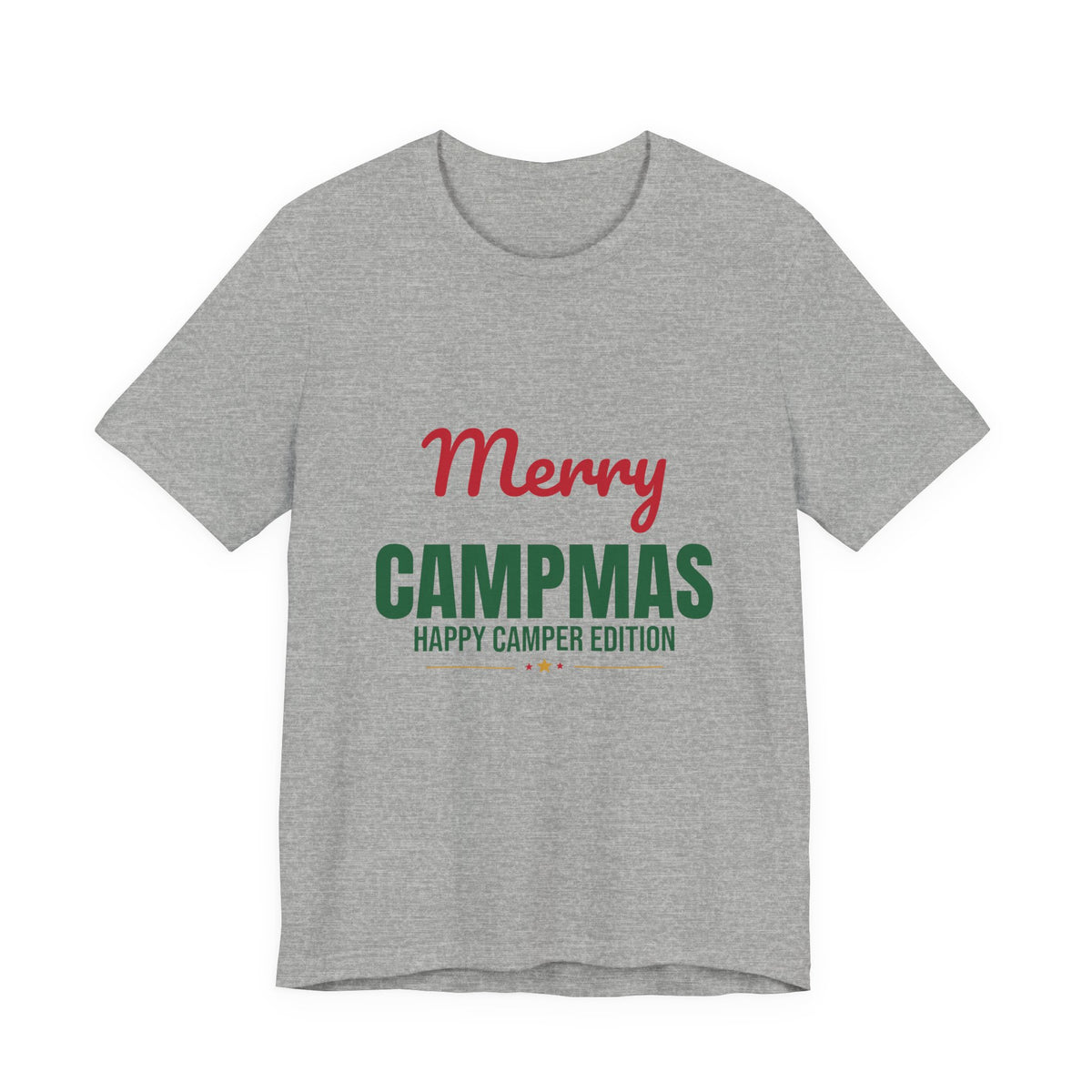 Merry Campmas Shirt, Camping Christmas T-Shirt, Camper Gift