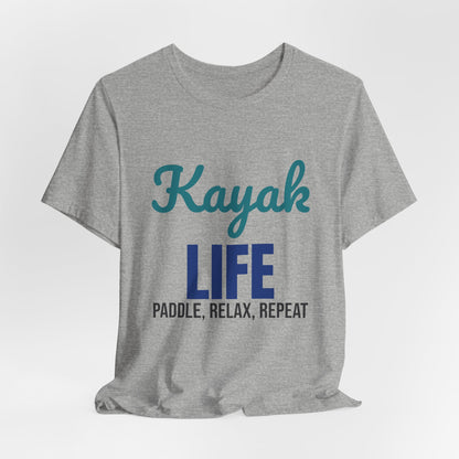 Kayak Life Paddle Relax Repeat Shirt, Kayaking T-Shirt, Paddling Gift