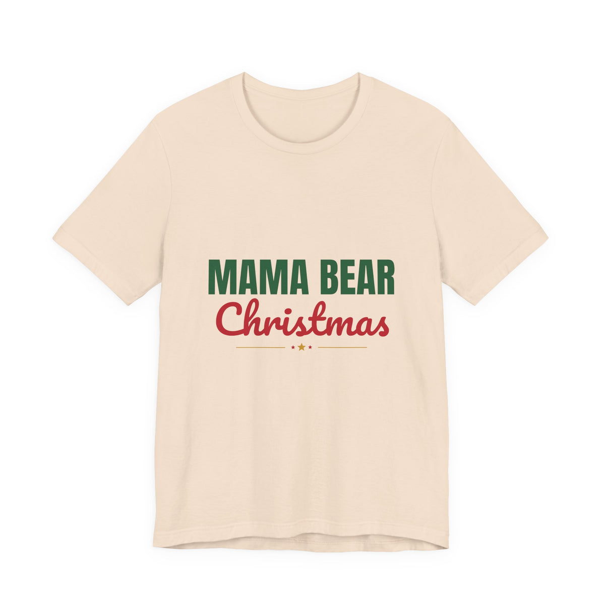 Mama Bear Christmas Shirt, Mom Christmas T-Shirt, Gift for Mom