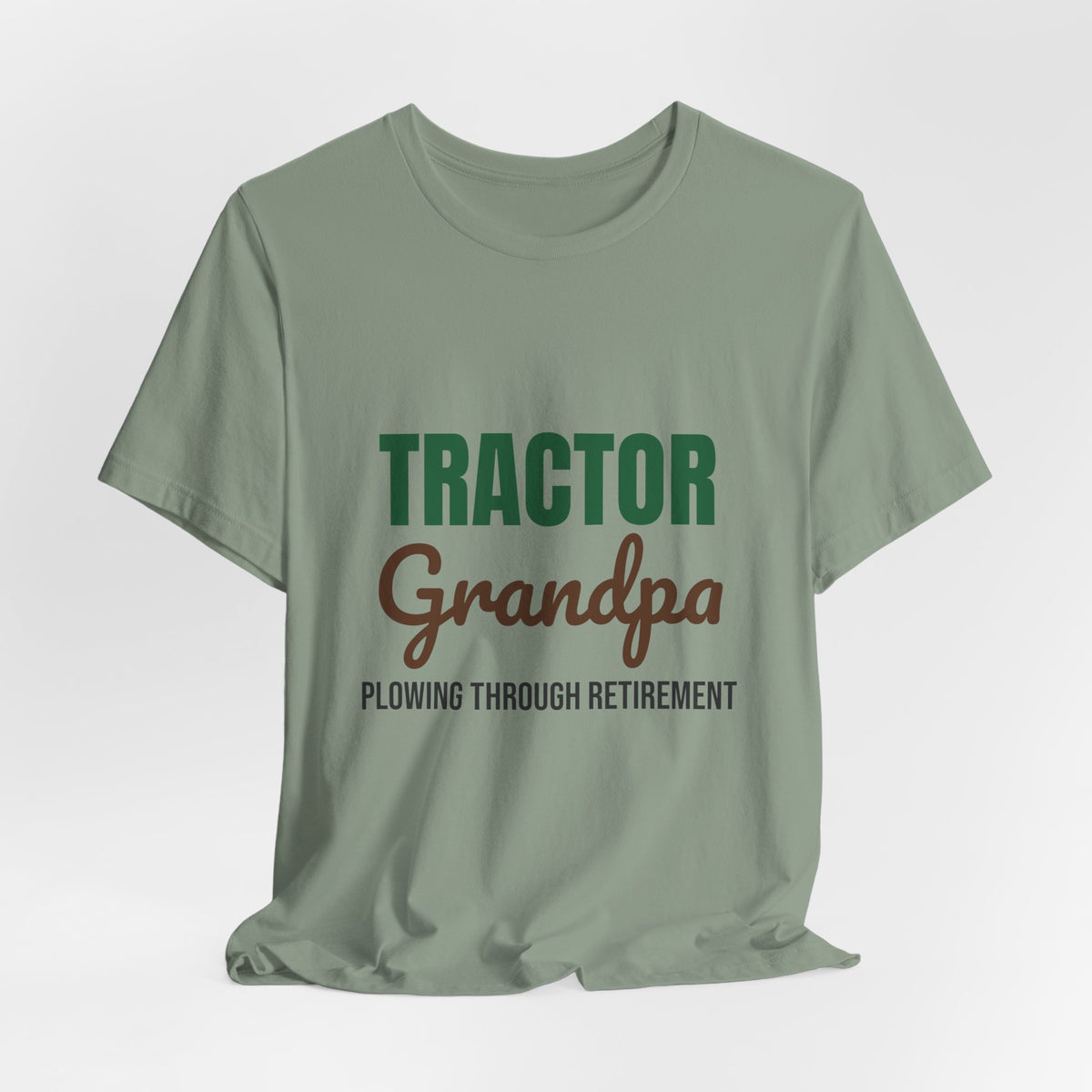 Tractor Grandpa Plowing Through Retirement Shirt, Tractor Grandpa T-Shirt, Farmer Gift