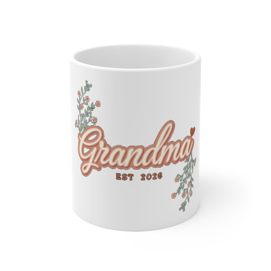 Grandma Est 2026 Mug