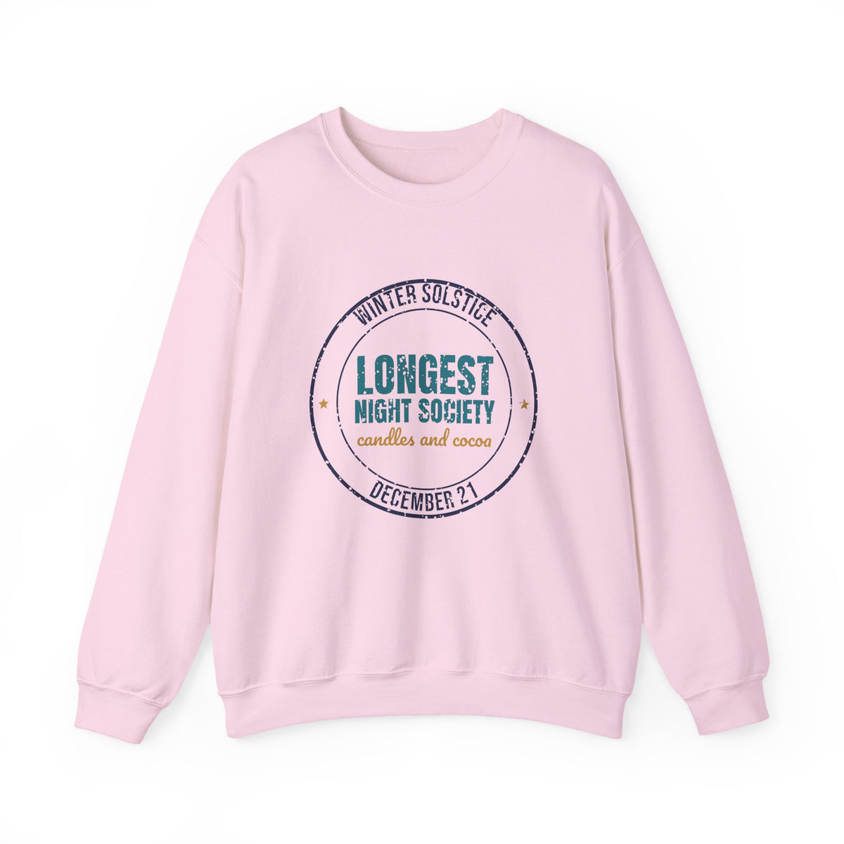 Winter Solstice Longest Night Society Sweatshirt, Winter Solstice Crewneck Sweatshirt
