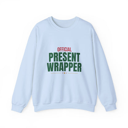 Official Present Wrapper Sweatshirt, Funny Christmas Crewneck