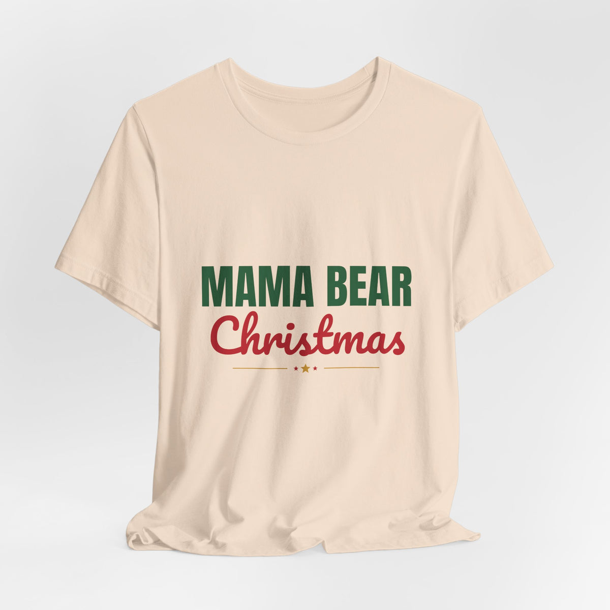 Mama Bear Christmas Shirt, Mom Christmas T-Shirt, Gift for Mom