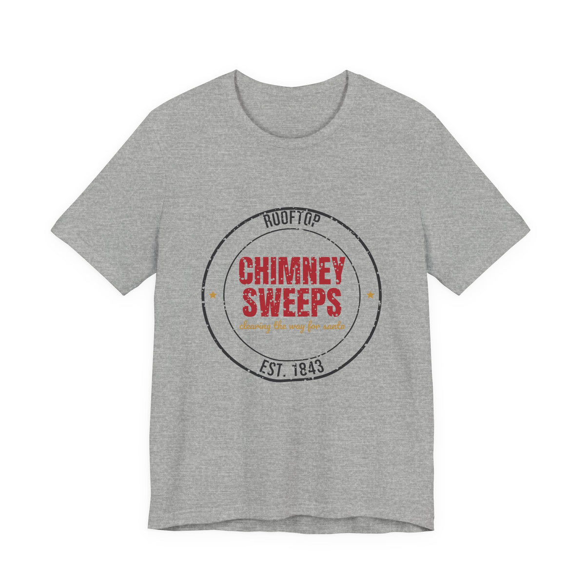 Rooftop Chimney Sweeps Est. 1843 Shirt, Vintage Christmas T-Shirt, Vintage Christmas Gift