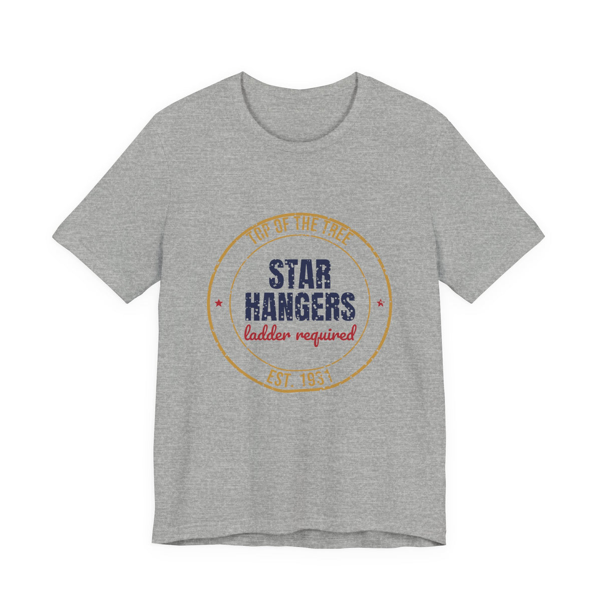 Top of the Tree Star Hangers Est. 1931 Shirt, Vintage Christmas T-Shirt, Vintage Christmas Gift