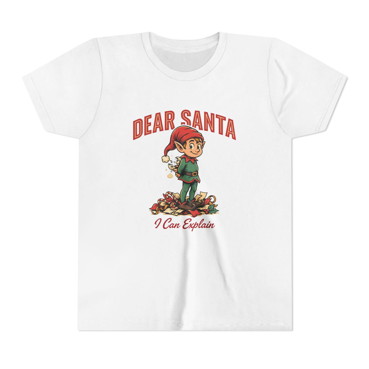 Dear Santa I Can Explain Kids Shirt