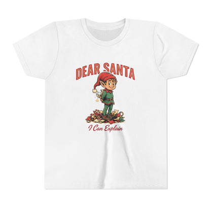Dear Santa I Can Explain Kids Shirt