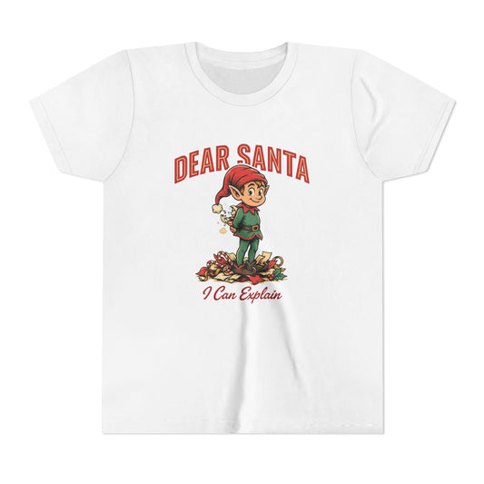 Dear Santa I Can Explain Kids Shirt