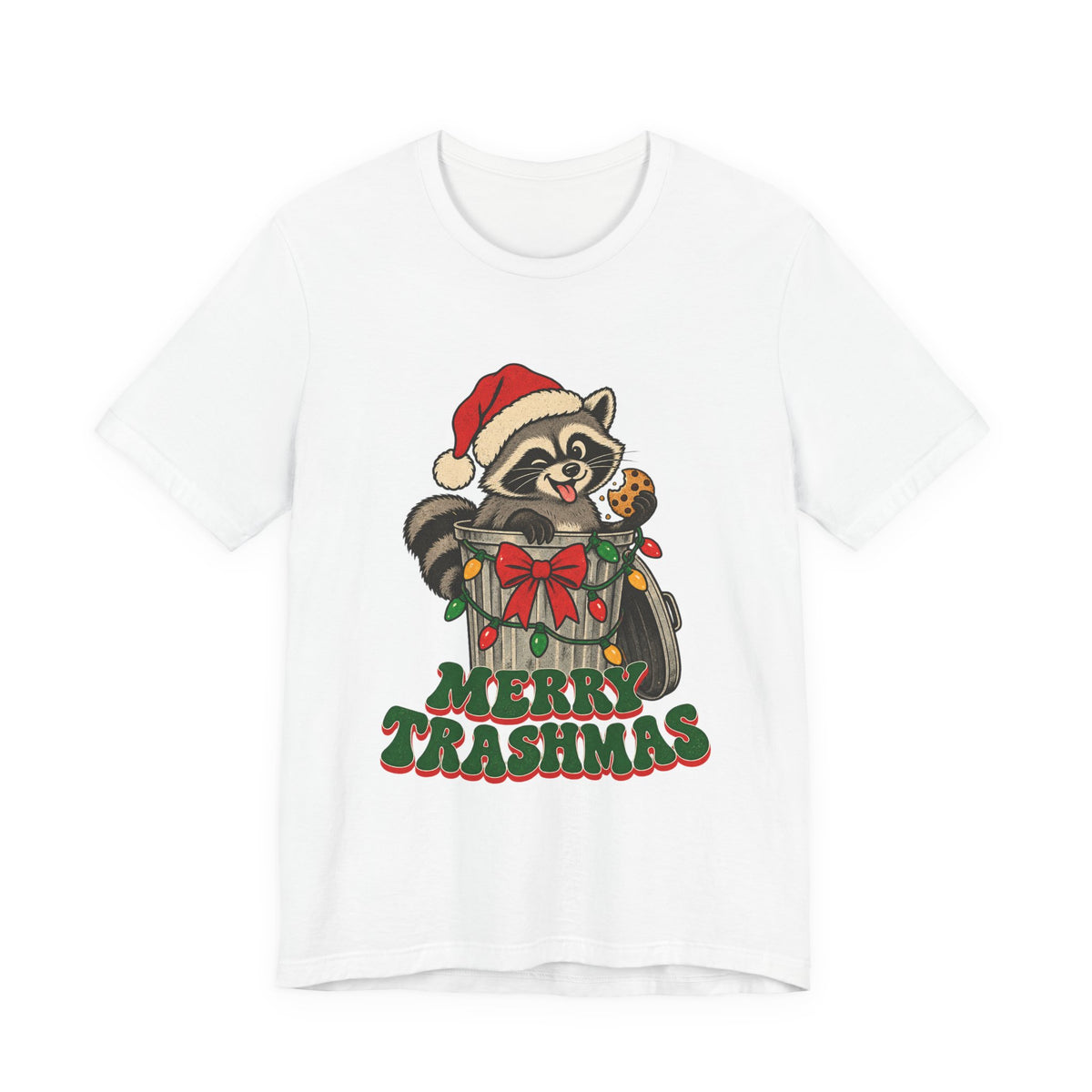 Merry Trashmas Raccoon Shirt, Raccoon Christmas T-Shirt, Raccoon Christmas Gift