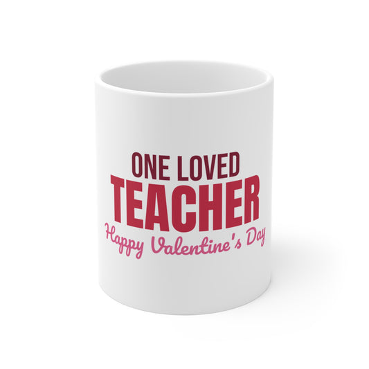 One Loved Teacher Mug