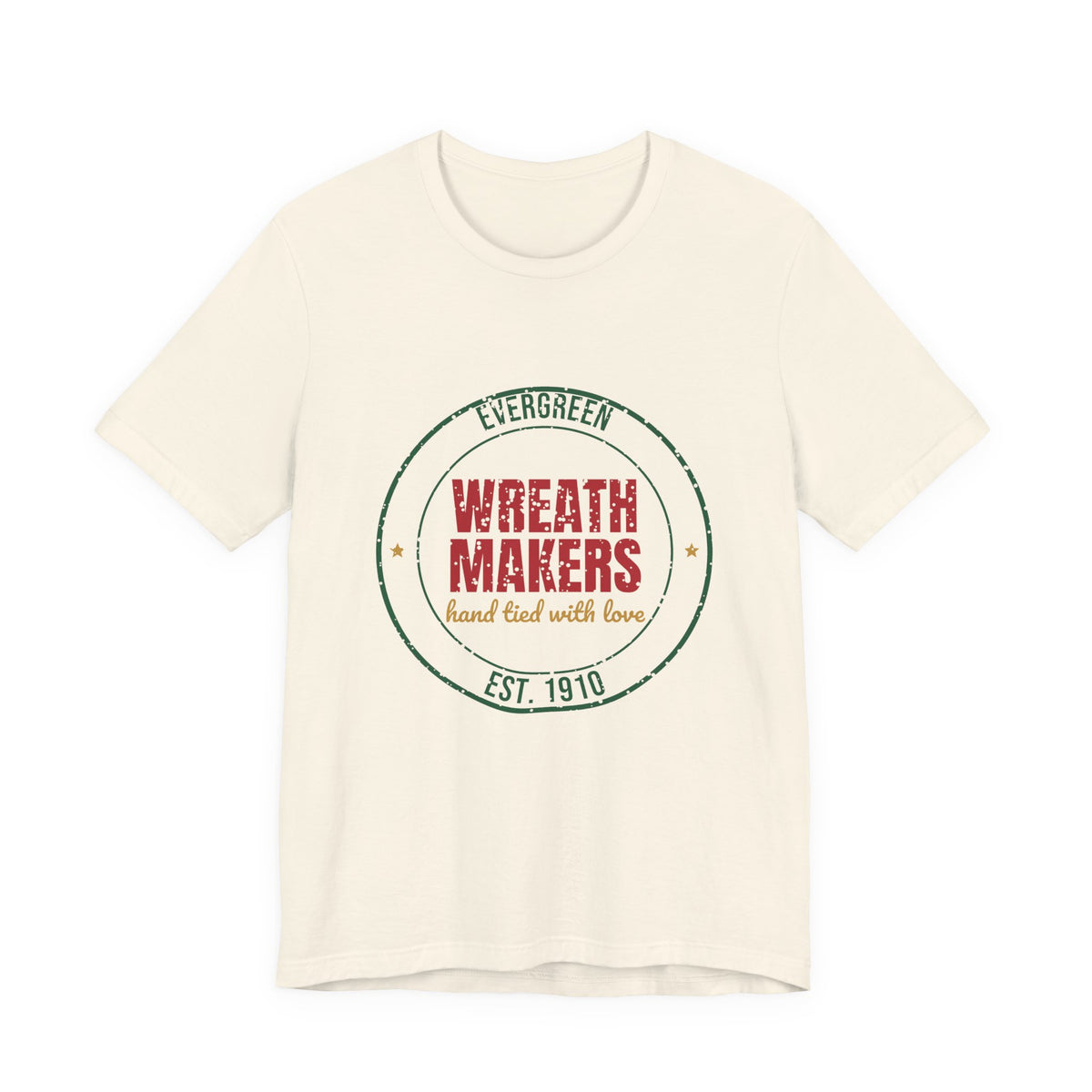 Evergreen Wreath Makers Est. 1910 Shirt, Vintage Christmas T-Shirt, Vintage Christmas Gift