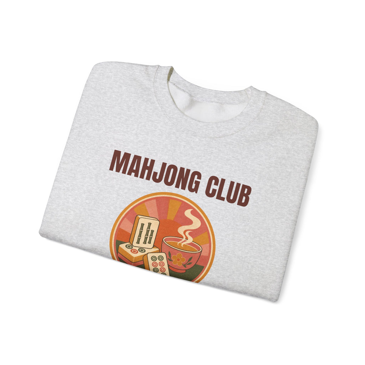 Mahjong Club Est. Friday Nights Retro Sweatshirt