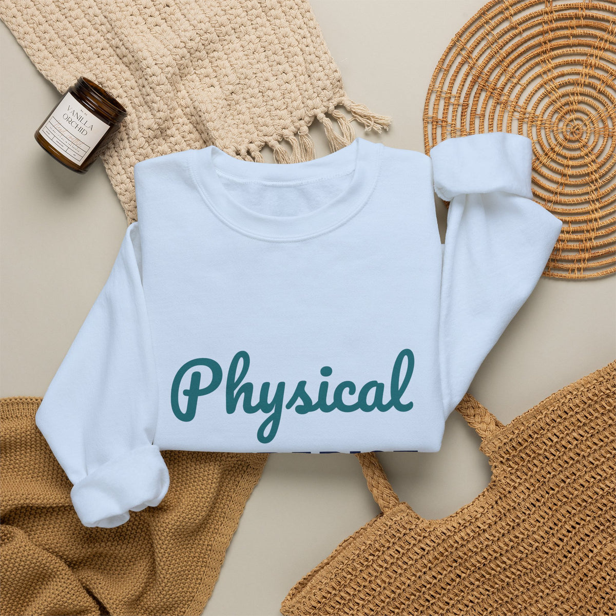 Physical Therapist Progress One Step at a Time Sweatshirt, PT Crewneck Sweatshirt, Physical Therapy