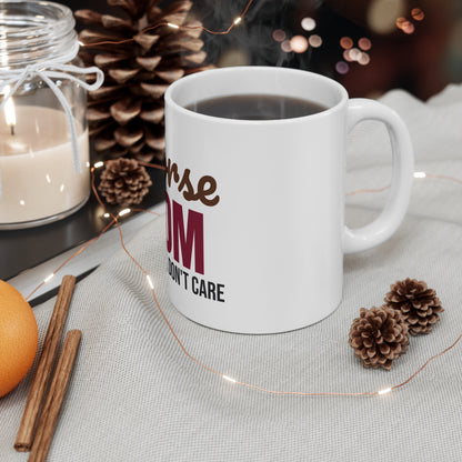 Horse Mom Barn Hair Don't Care Mug