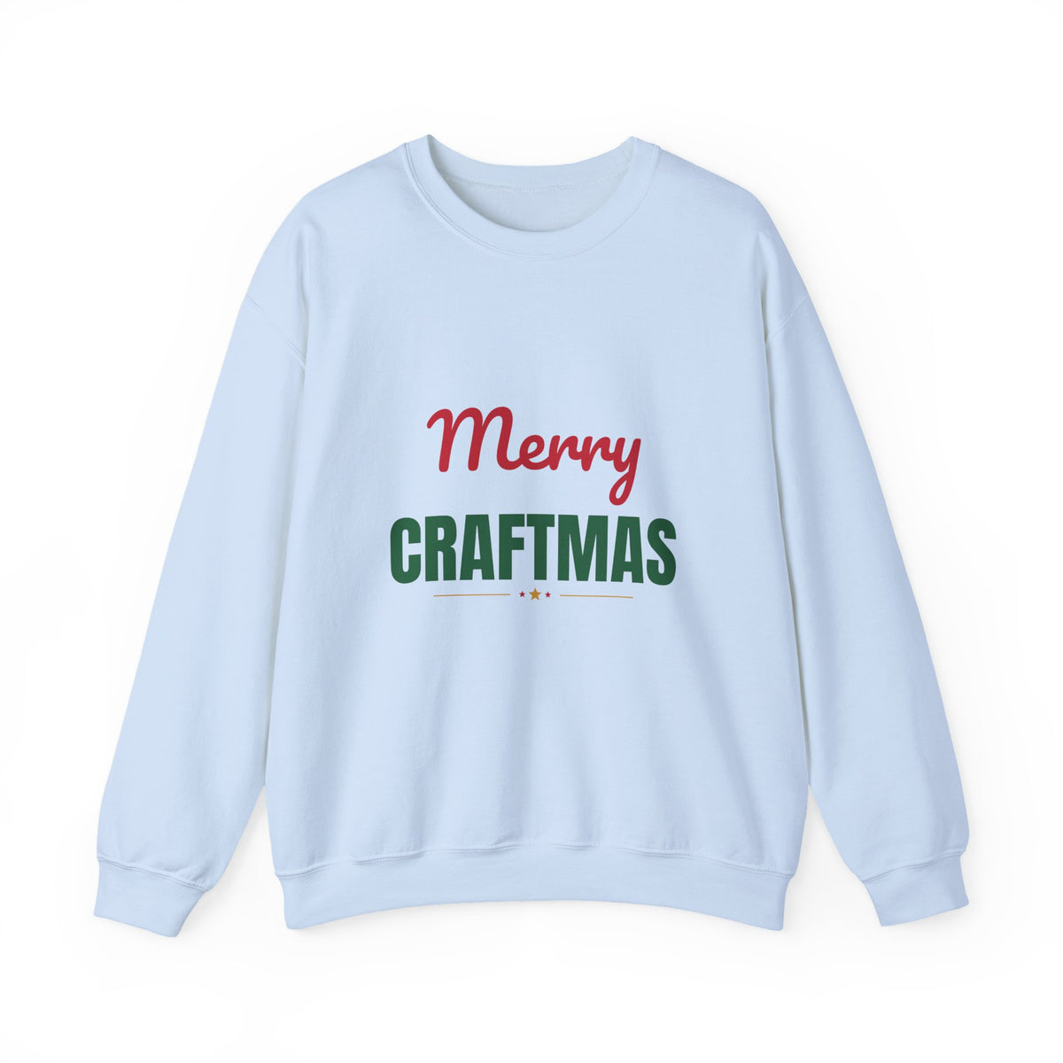 Merry Craftmas Sweatshirt, Crafter Christmas Crewneck