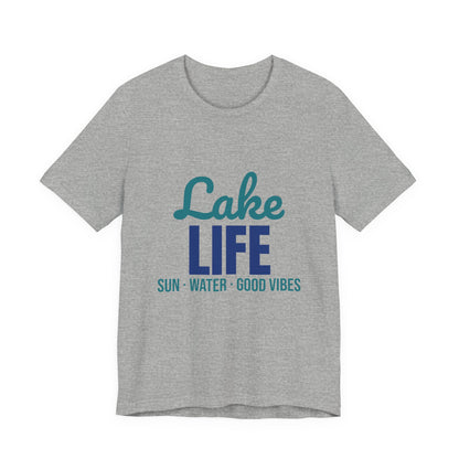 Lake Life Sun Water Good Vibes Shirt, Lake Life T-Shirt, Lake House Gift