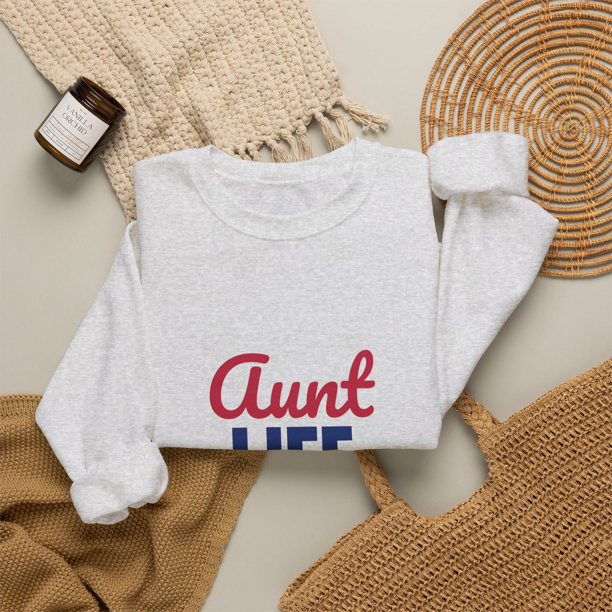 Aunt Life Spoil Them Send Them Home Sweatshirt, Aunt Crewneck, Auntie Gift