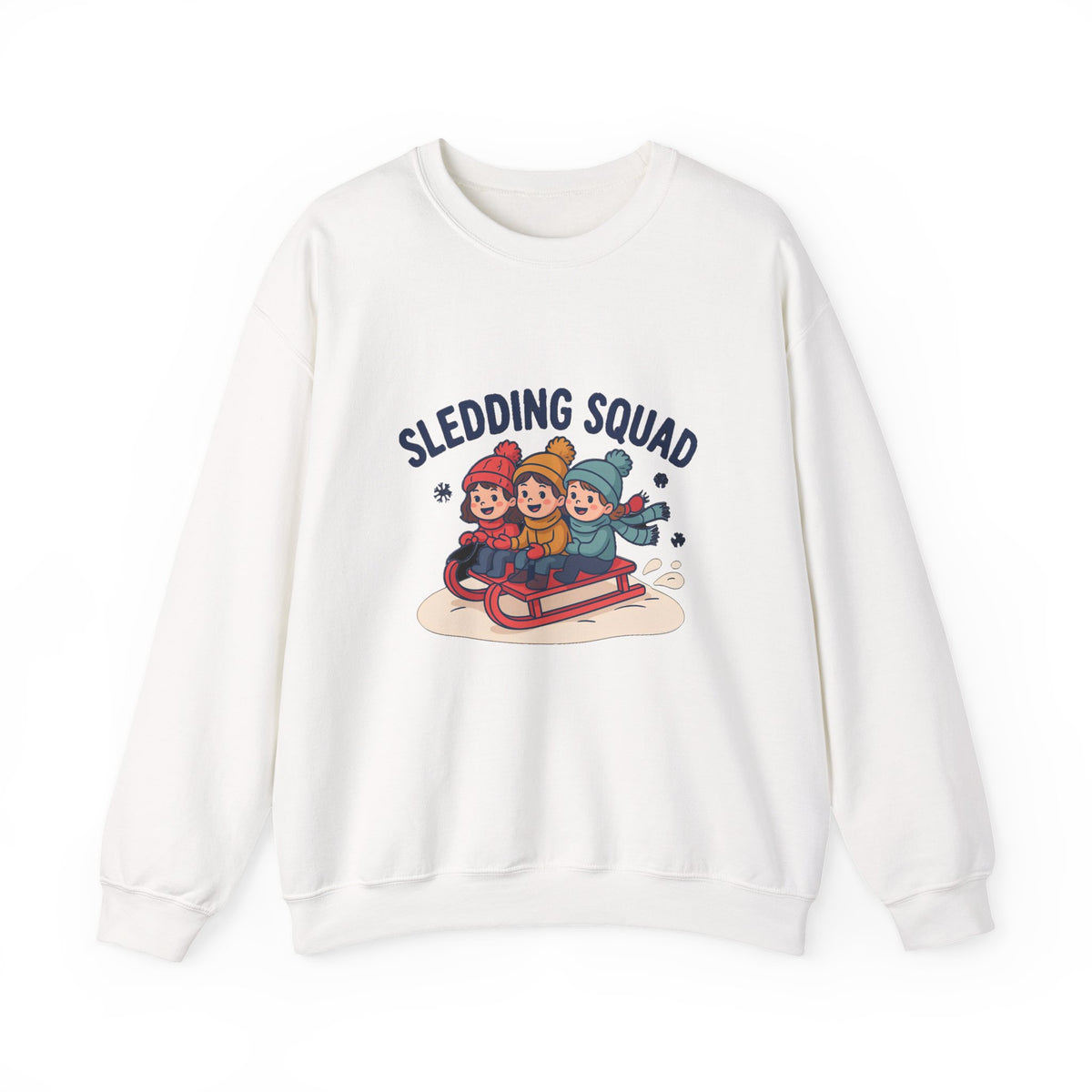 Sledding Squad Winter Sweatshirt