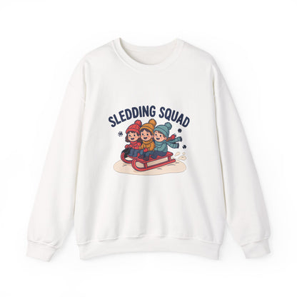 Sledding Squad Winter Sweatshirt