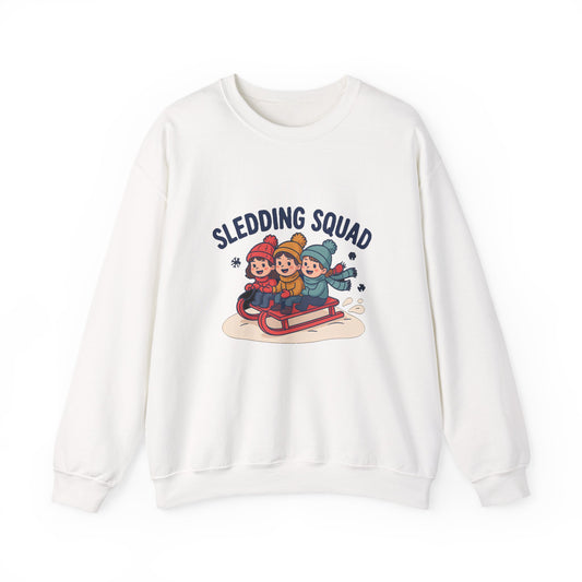 Sledding Squad Winter Sweatshirt