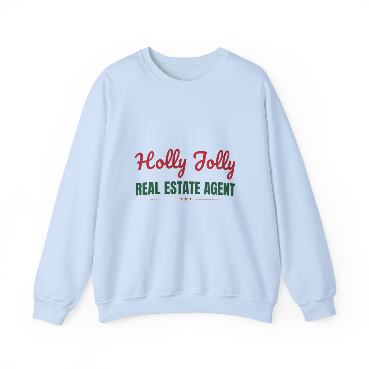 Holly Jolly Real Estate Agent Sweatshirt, Real Estate Agent Christmas Crewneck, Real Estate Agent Gift