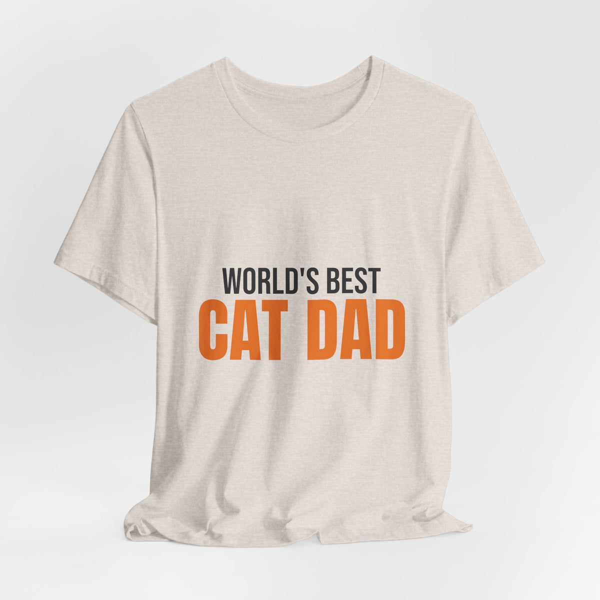 World's Best Cat Dad Shirt, Cat Dad T-Shirt, Cat Lover Gift