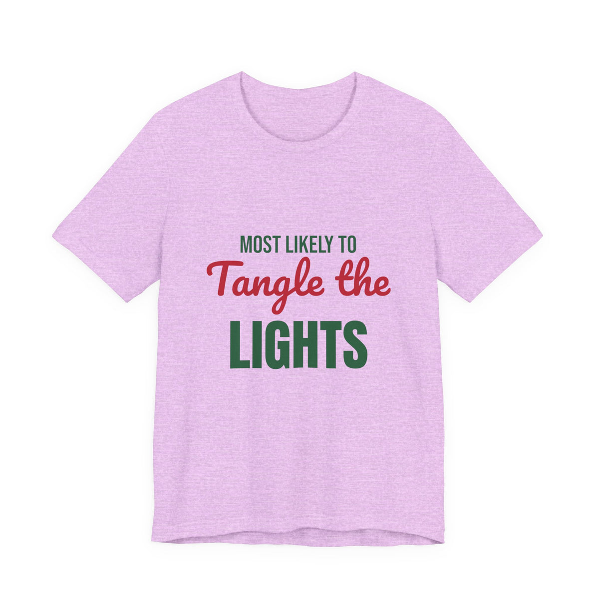 Most Likely to Tangle the Lights Shirt, Most Likely to Tangle the Lights T-Shirt, Family Christmas