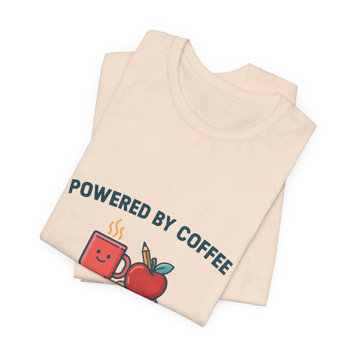 Powered by Coffee and Kindness Shirt, Teacher T-Shirt, Teacher Appreciation Gift