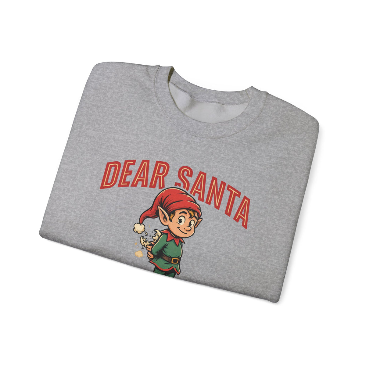 Dear Santa I Can Explain Sweatshirt, Funny Christmas Crewneck