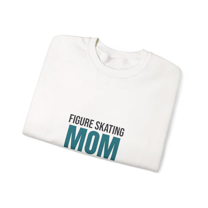 Figure Skating Mom Spins Sequins and Early Mornings Sweatshirt, Figure Skating Mom Crewneck Sweatshirt
