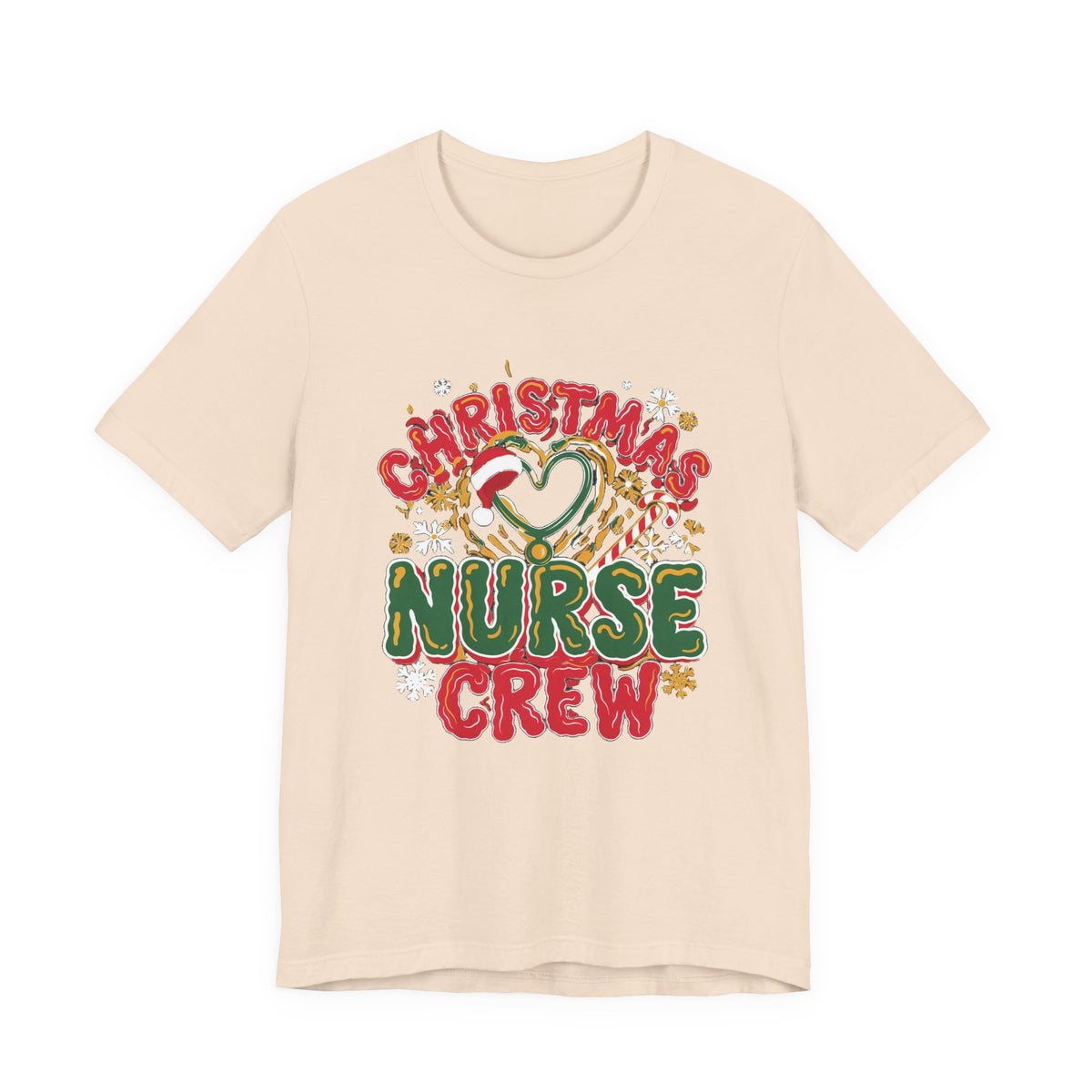 Christmas Nurse Crew Shirt, Retro Nurse Christmas T-Shirt, Holiday Gift for Nurses