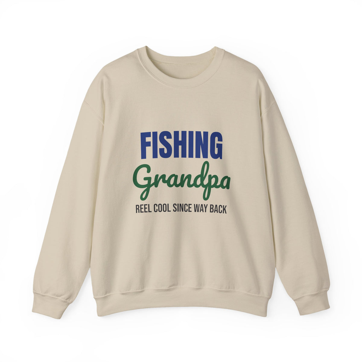 Fishing Grandpa Reel Cool Sweatshirt