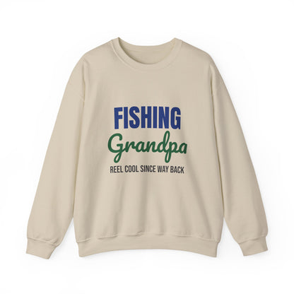Fishing Grandpa Reel Cool Sweatshirt