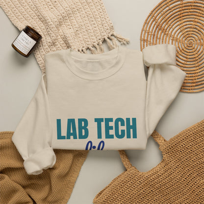 Lab Tech Life Tubes Tests and Too Much Coffee Sweatshirt, Lab Tech Life Crewneck Sweatshirt