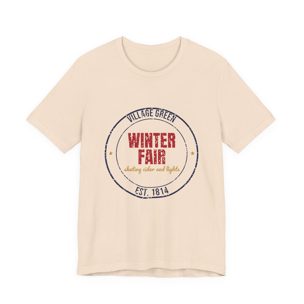 Village Green Winter Fair Est. 1814 Shirt, Vintage Winter T-Shirt, Vintage Winter Gift