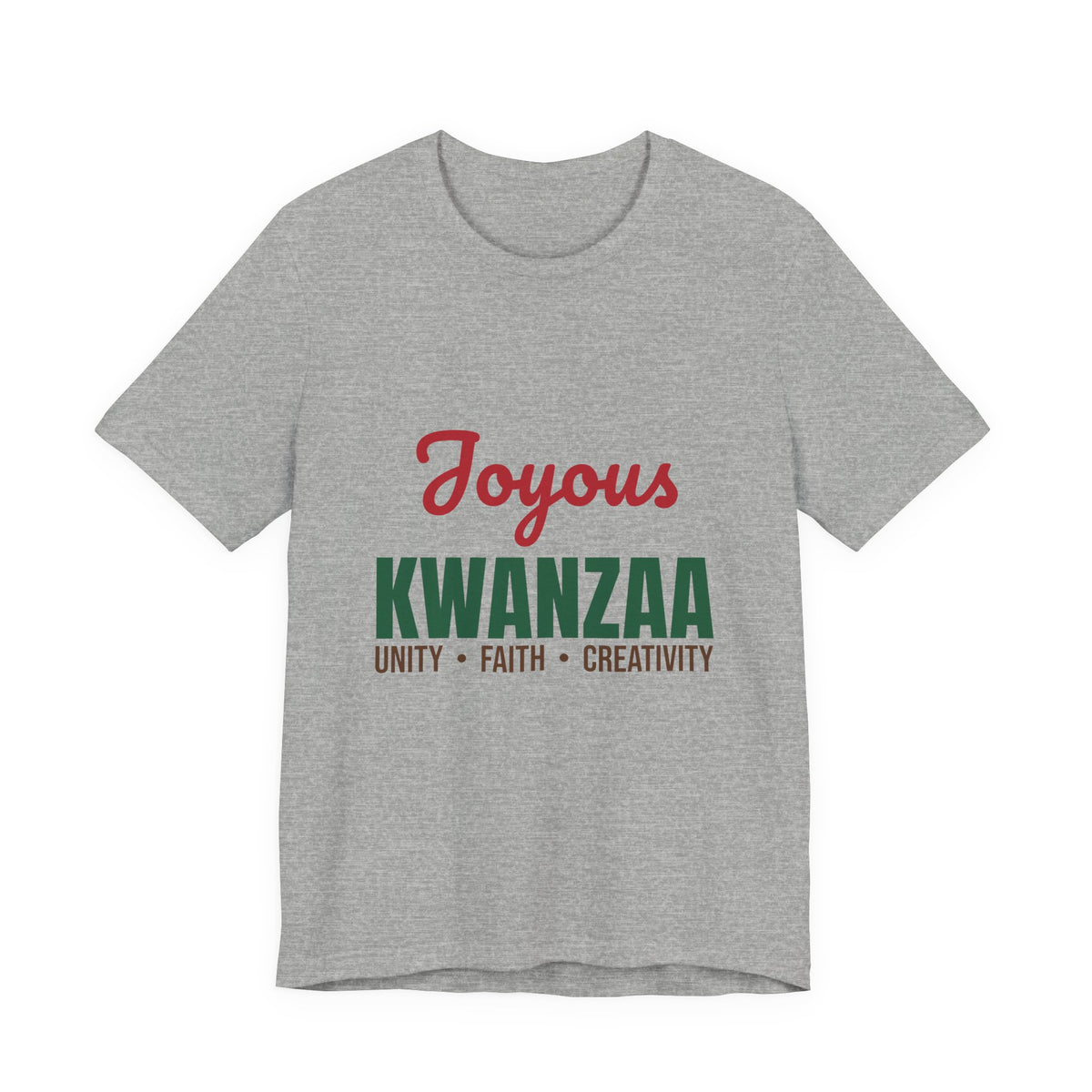 Joyous Kwanzaa Unity Faith Creativity Shirt, Kwanzaa T-Shirt, Kwanzaa Gift