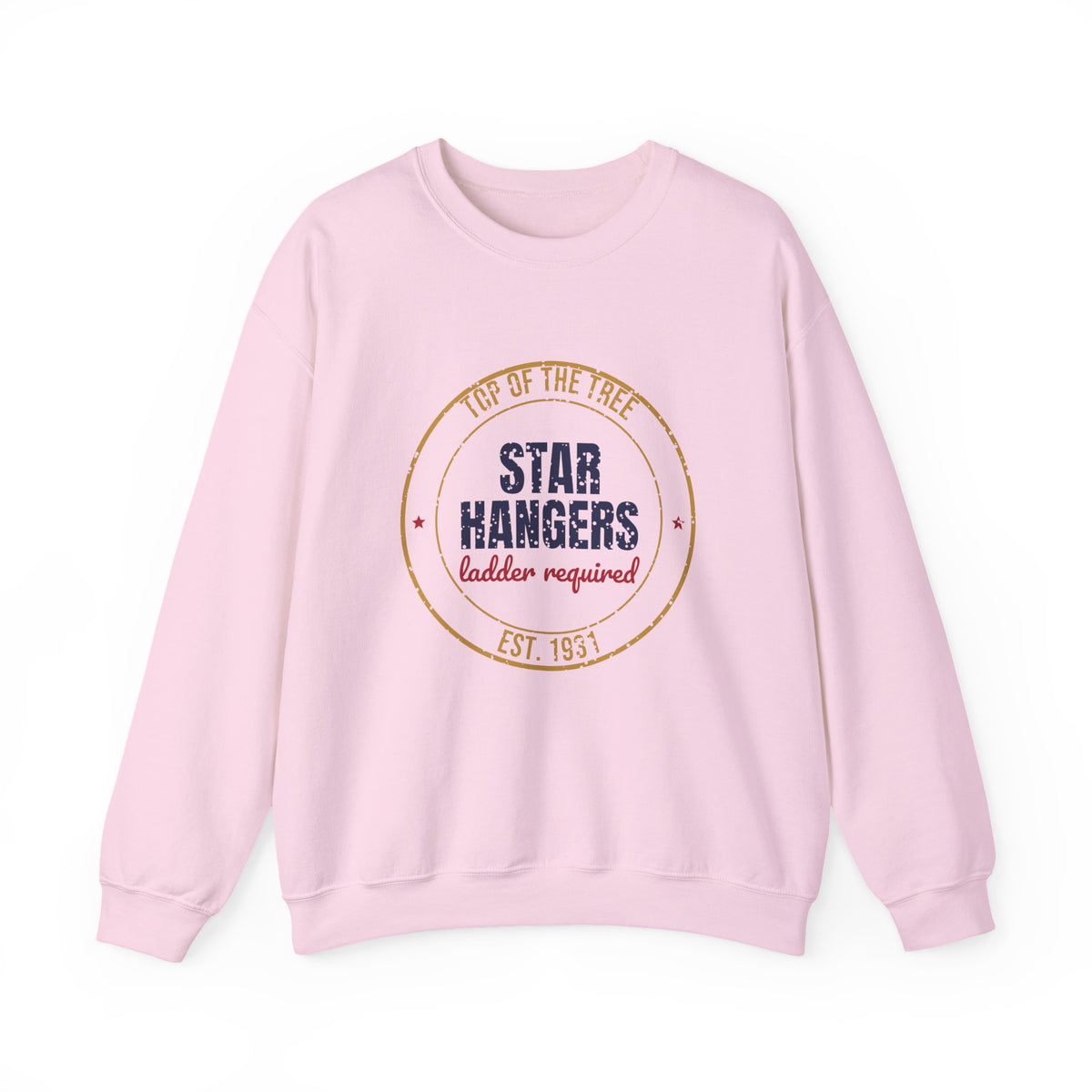 Top of the Tree Star Hangers Est. 1931 Sweatshirt, Vintage Christmas Crewneck Sweatshirt
