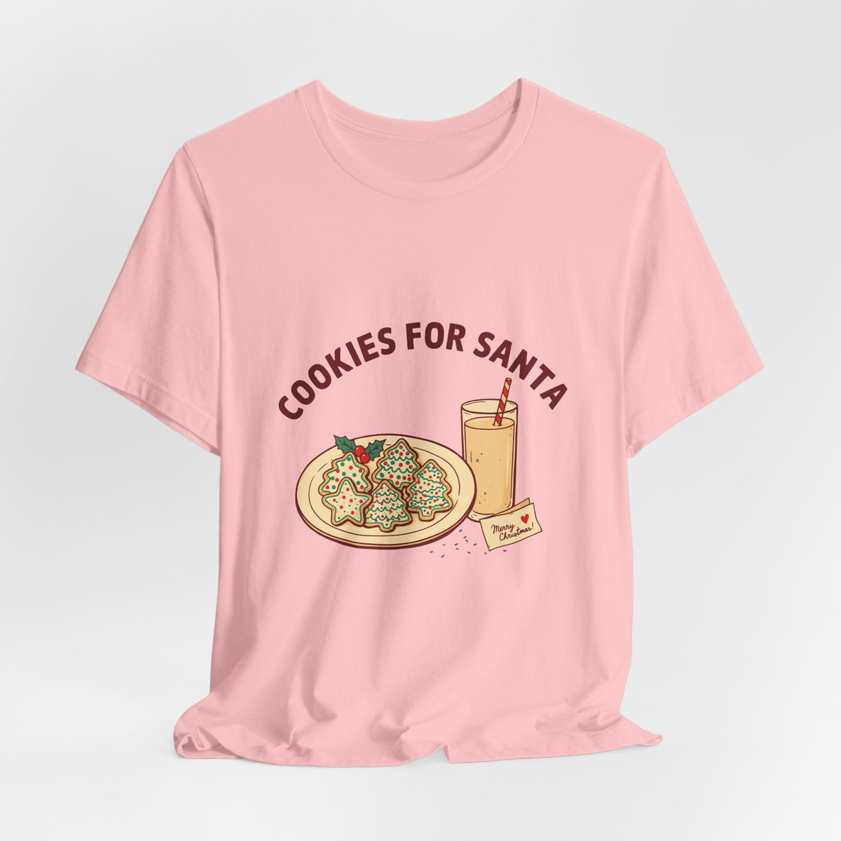 Cookies for Santa Shirt, Christmas Eve T-Shirt, Family Christmas Tee