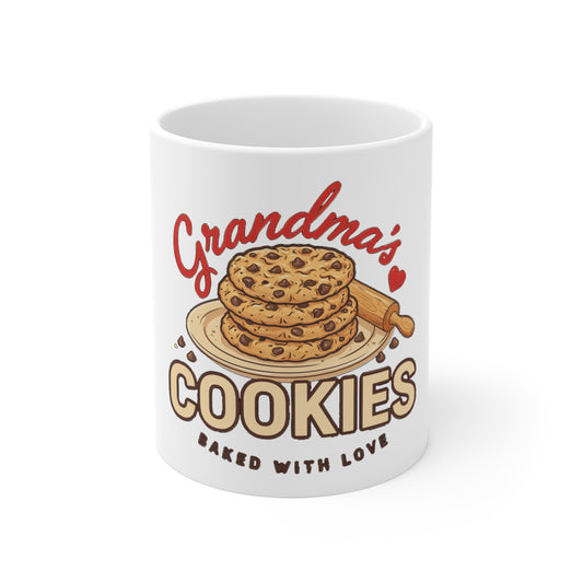 Grandma's Cookies Baked With Love Mug