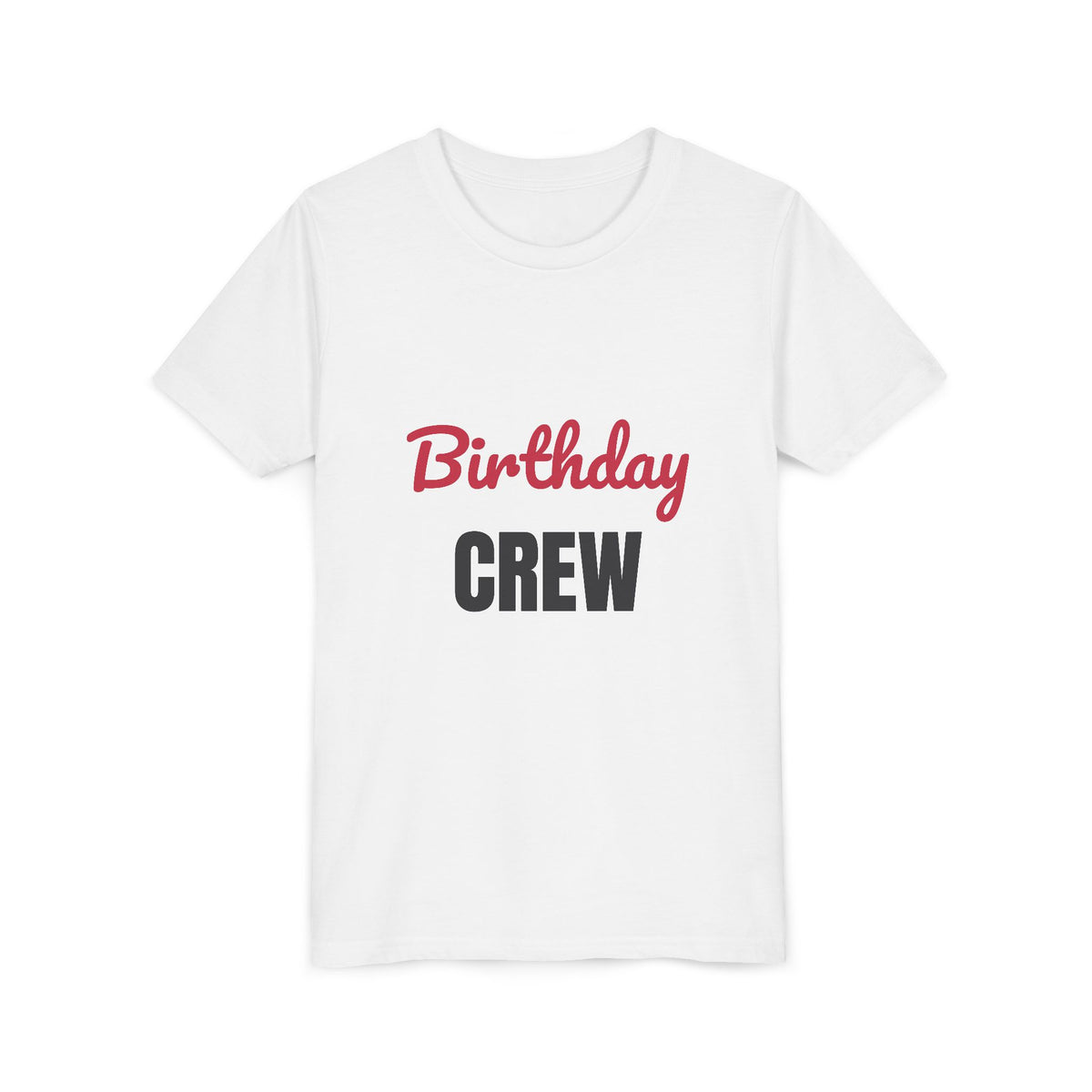 Birthday Crew Kids Shirt, Kids Birthday Party T-Shirt
