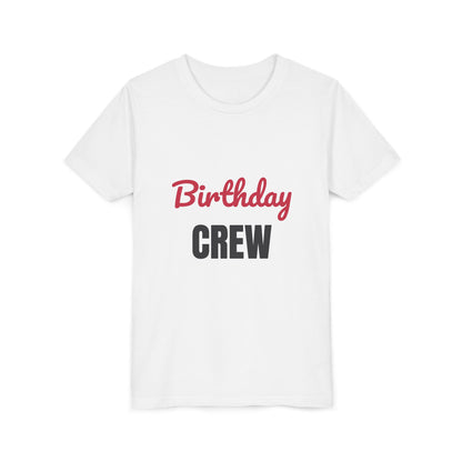 Birthday Crew Kids Shirt, Kids Birthday Party T-Shirt