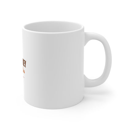 Let's Talk Turkey Not Politics Mug, Funny Thanksgiving Coffee Mug 11oz